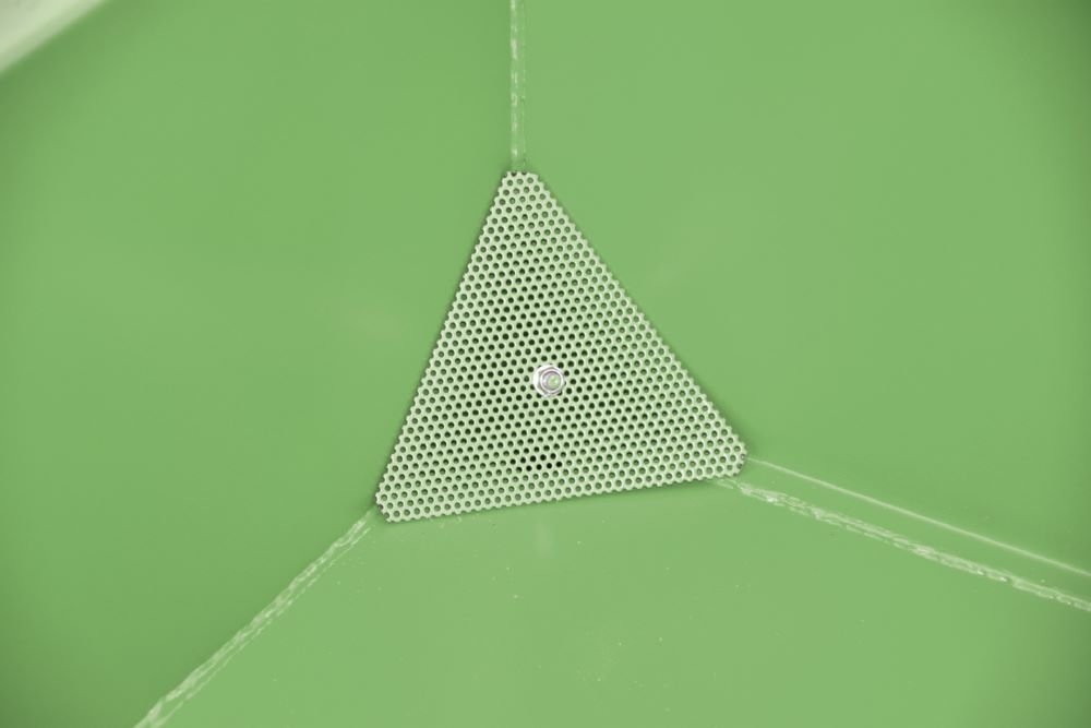 Produktbild Bauer Spänebehälter GU-E 1500 lackiert Breite 1280 mm Resedagrün bild 2