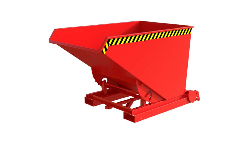 Produktbild Bauer Automatischer Spänebehälter S4A 1200 lackiert feuerrot