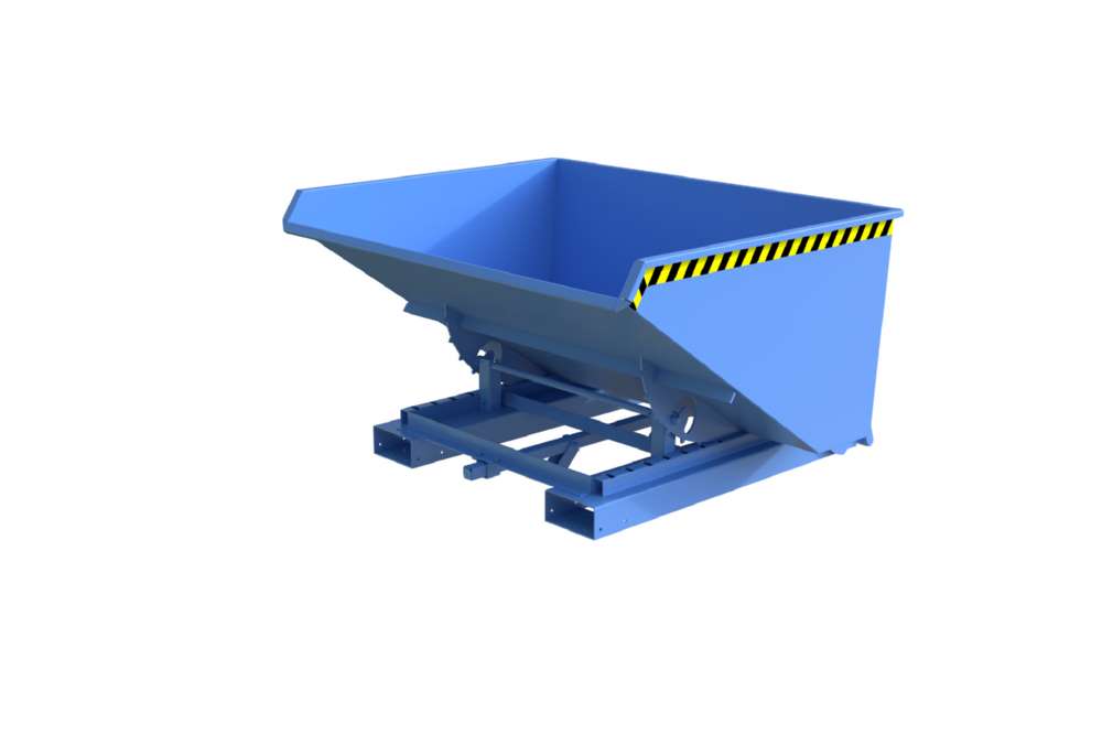 Produktbild Bauer Automatischer Spänebehälter S4A 900 lackiert lichtblau