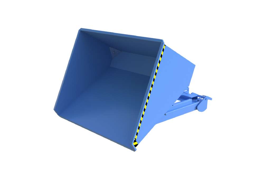 Produktbild Bauer Automatischer Spänebehälter S4A 900 lackiert lichtblau bild 5