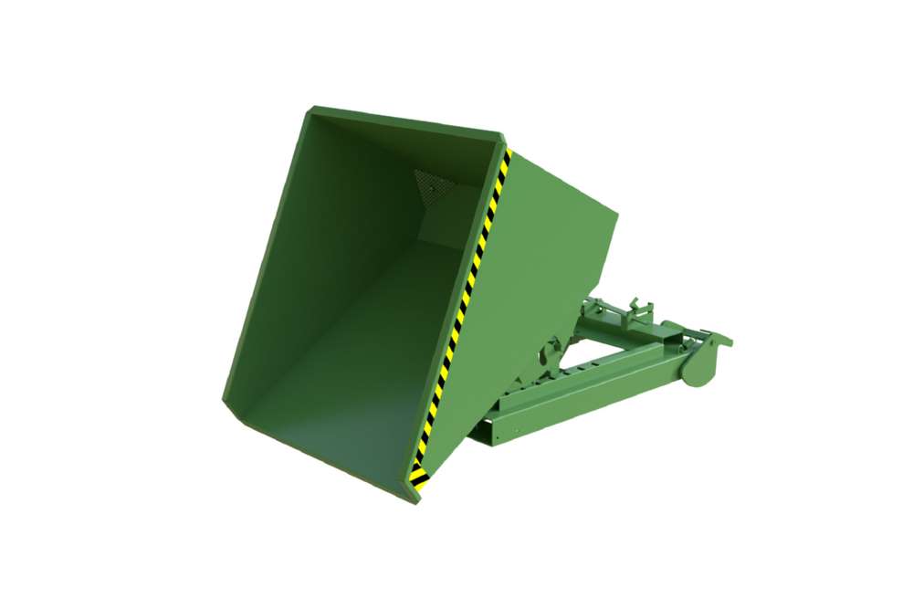 Produktbild Bauer Automatischer Spänebehälter S4A 600 lackiert resedagrün bild 5