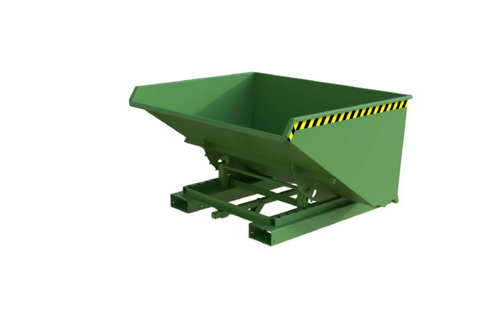 Produktbild Bauer Automatischer Spänebehälter S4A 900 lackiert resedagrün