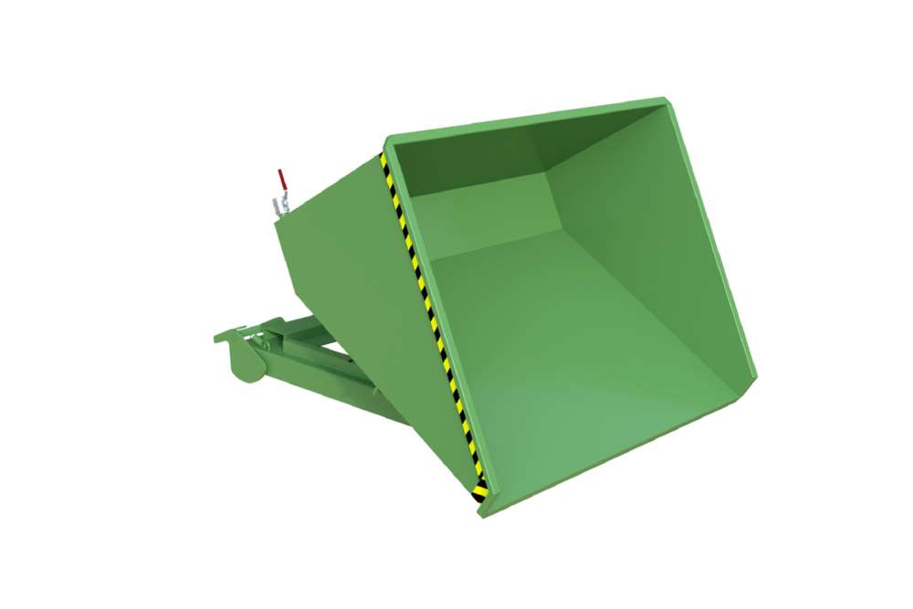 Produktbild Bauer Automatischer Spänebehälter S4A 900 lackiert resedagrün bild 4