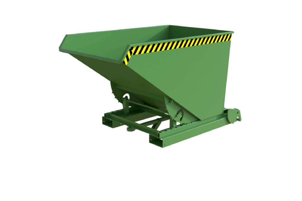 Produktbild Bauer Automatischer Spänebehälter S4A 1200 lackiert resedagrün