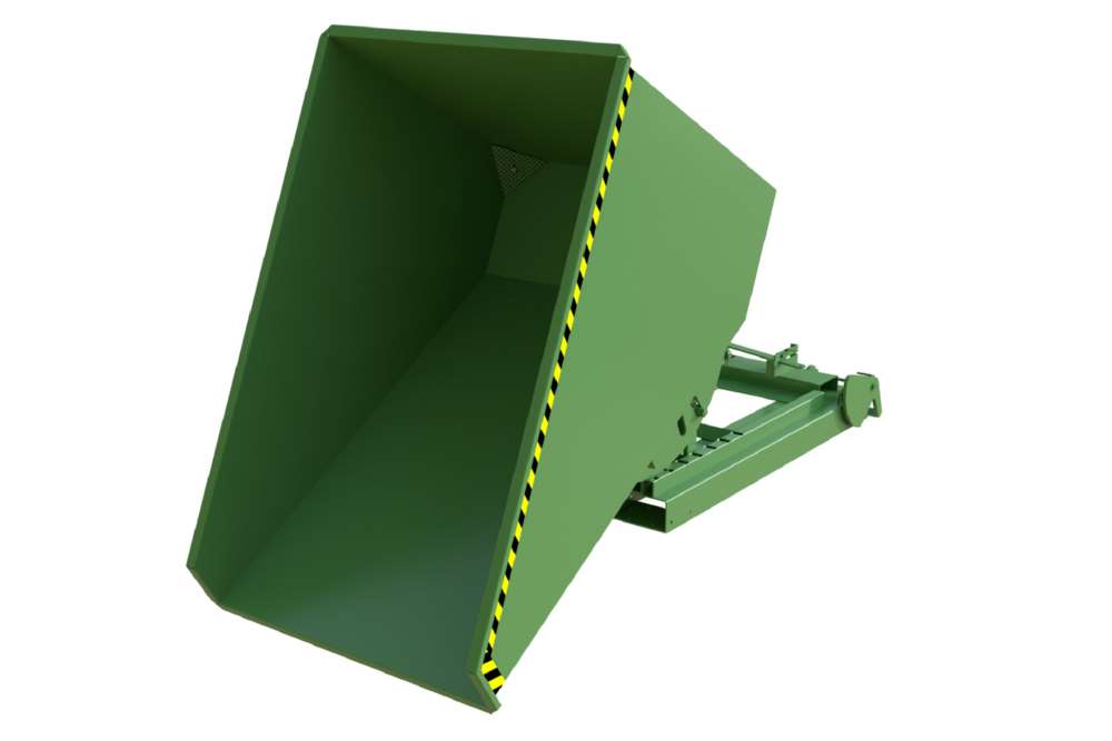 Produktbild Bauer Automatischer Spänebehälter S4A 1200 lackiert resedagrün bild 5