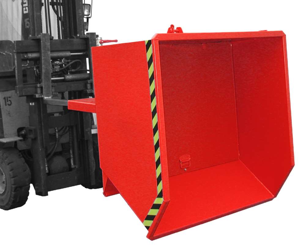 Produktbild Bauer Spänebehälter SGU 75 lackiert feuerrot bild 2