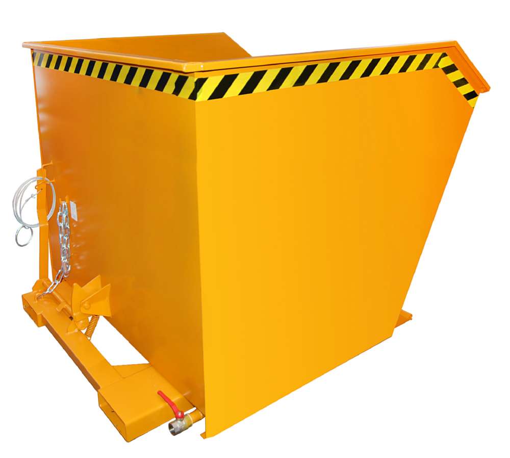 Produktbild Bauer Spänebehälter SGU 200 lackiert gelborange