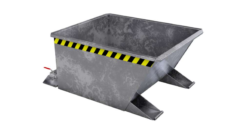 Produktbild Bauer Spänebehälter SGU-RZ 30 feuerverzinkt bild 2