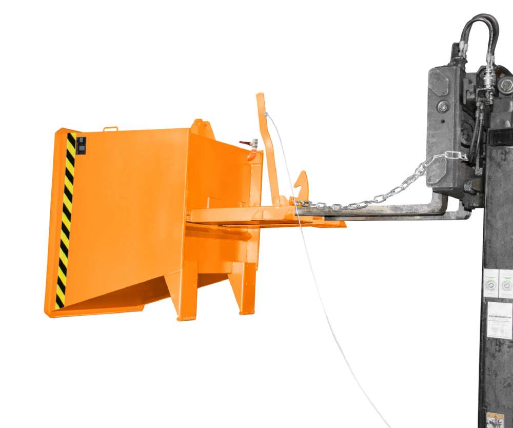 Produktbild Bauer Spänebehälter lackiert in der Farbe Gelborange SGU-RZ 55 bild 3