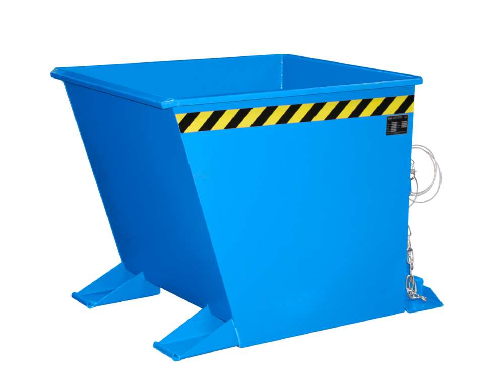 Produktbild Bauer Spänebehälte lackiert in der Farbe Lichtblau SGU-RZ 55