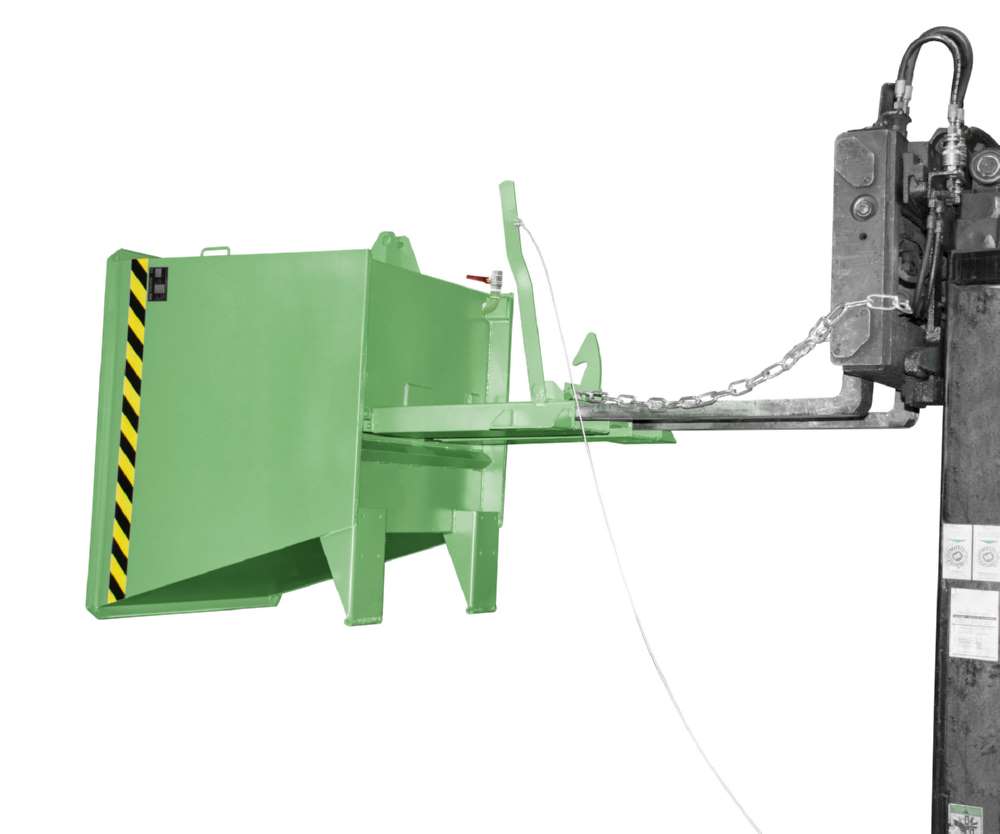 Produktbild Bauer Spänebehälter lackiert in der Farrbe Resedagrün SGU-RZ 55 bild 3