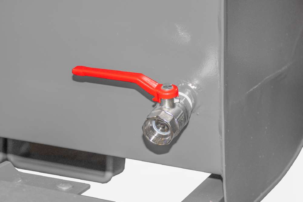 Produktbild Bauer Spänebehälter SKM 50 lackiert mausgrau 1280 x 1275 x 820 mm bild 2