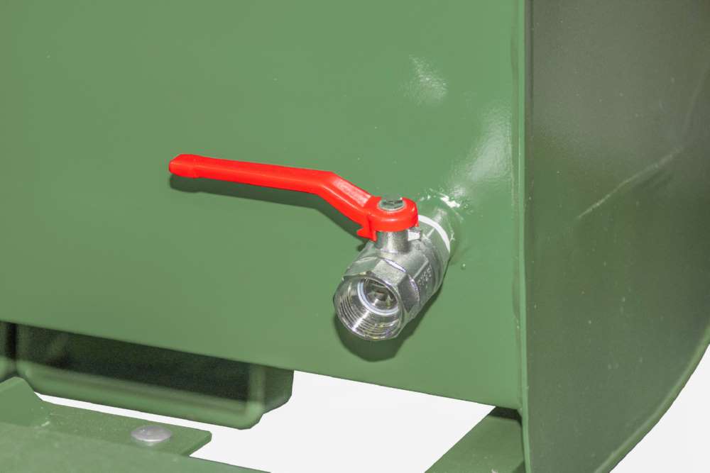 Produktbild Bauer Spänebehälter SKM 30 lackiert resedagrün 820 x 1275 x 820 mm bild 2