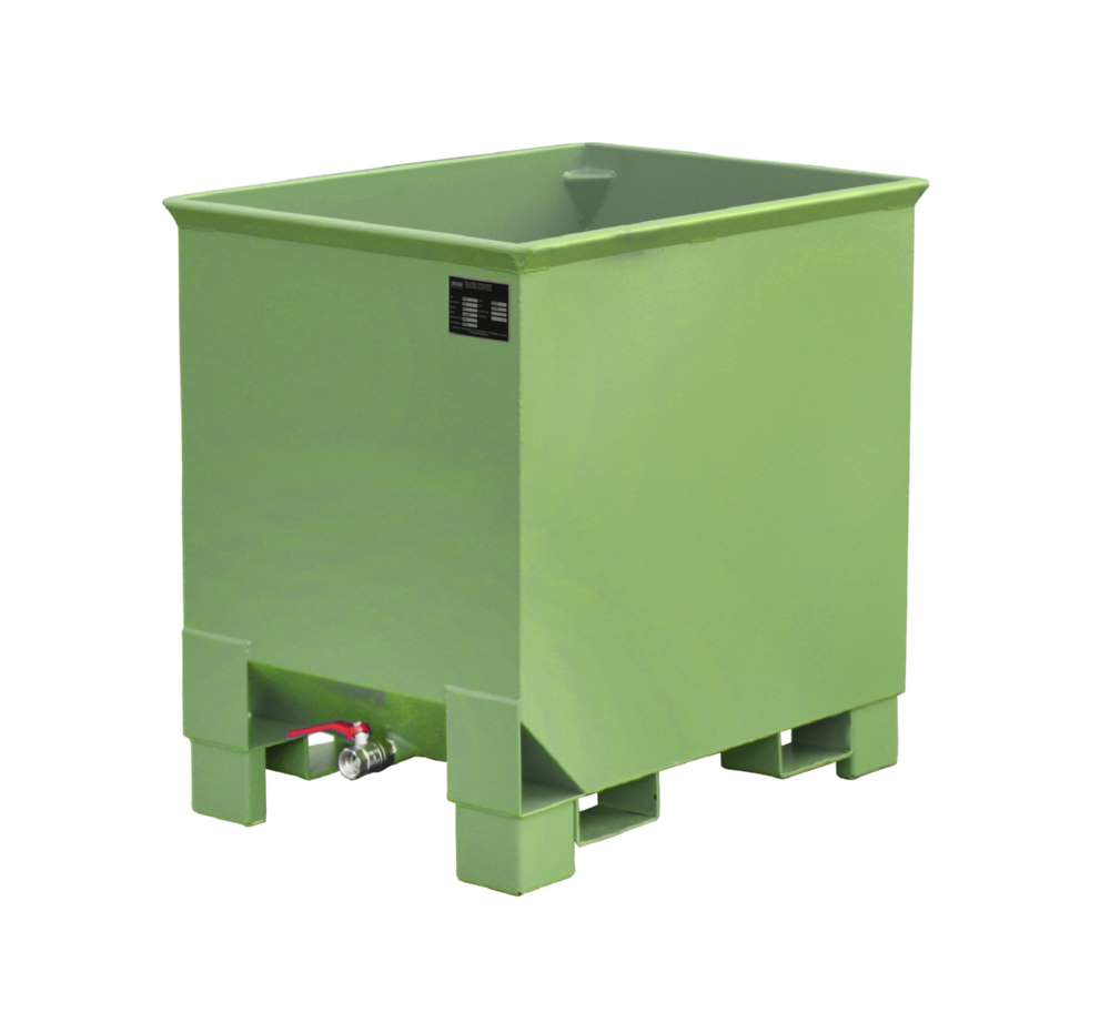 Produktbild Bauer Spänekasten CS 30 lackiert in der Farbe Resedagrün