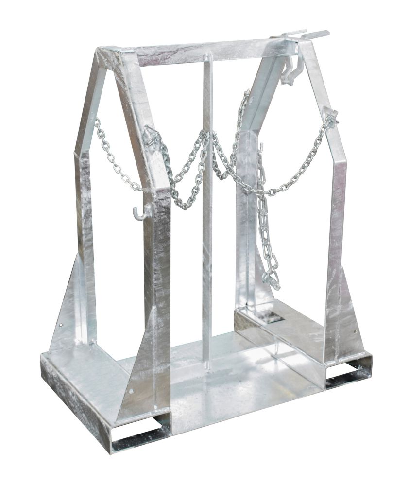 Produktbild Bauer Stahlflaschen Palette SFP 4 feuerverzinkt bild 2