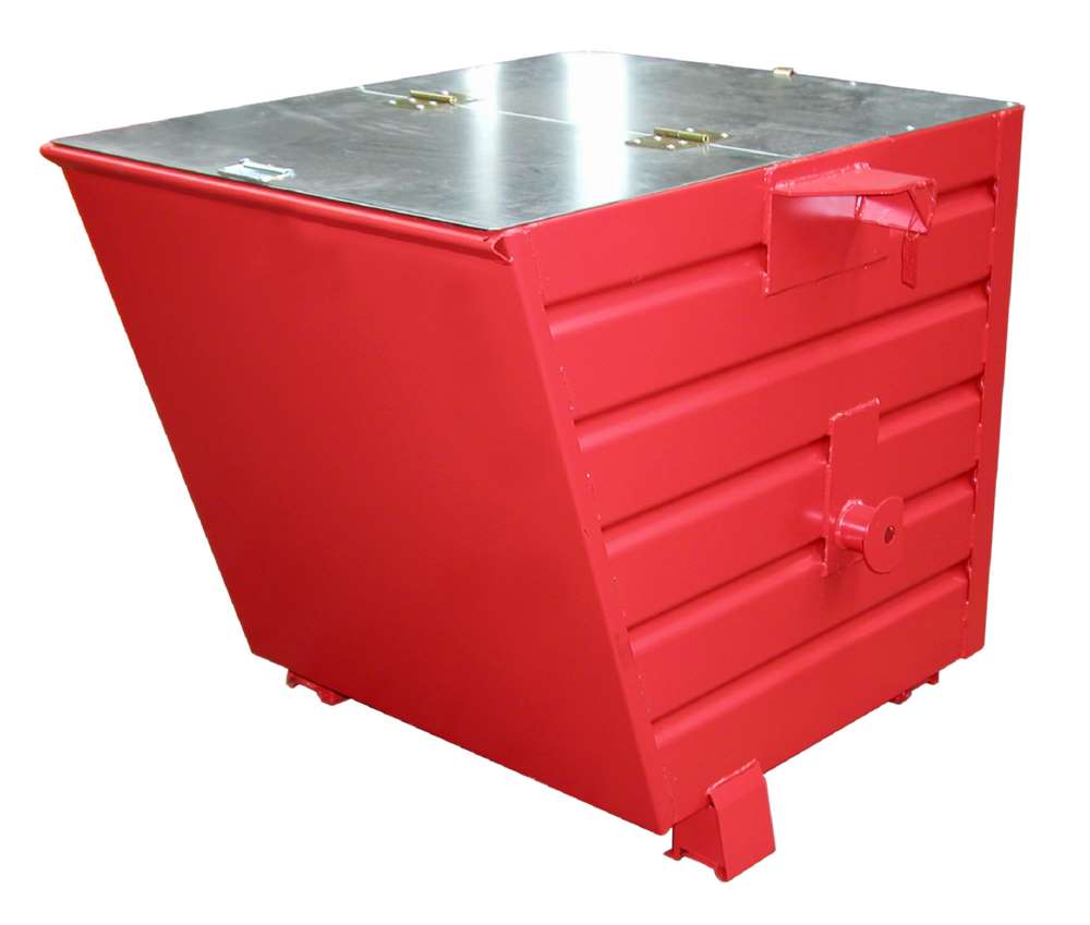 Produktbild Bauer Stapelkipper BSK 55 lackiert feuerrot bild 2