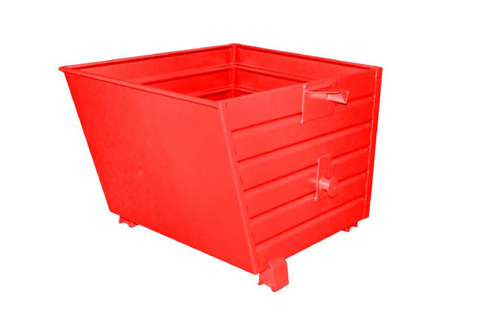 Produktbild Bauer Stapelkipper BSK 90 stapelbar lackiert feuerrot bild 2