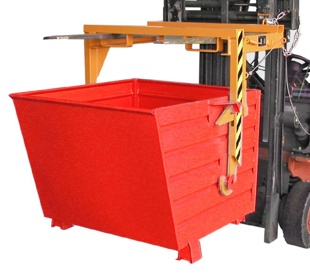 Produktbild Bauer Stapelkipper BSK 90 stapelbar lackiert feuerrot bild 3