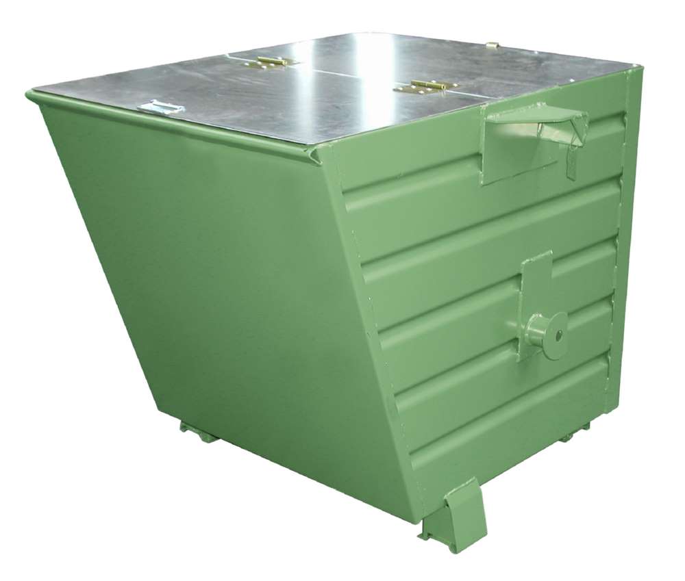 Produktbild Bauer Stapelkipper BSK 55 stapelbar lackiert resedagrün bild 2