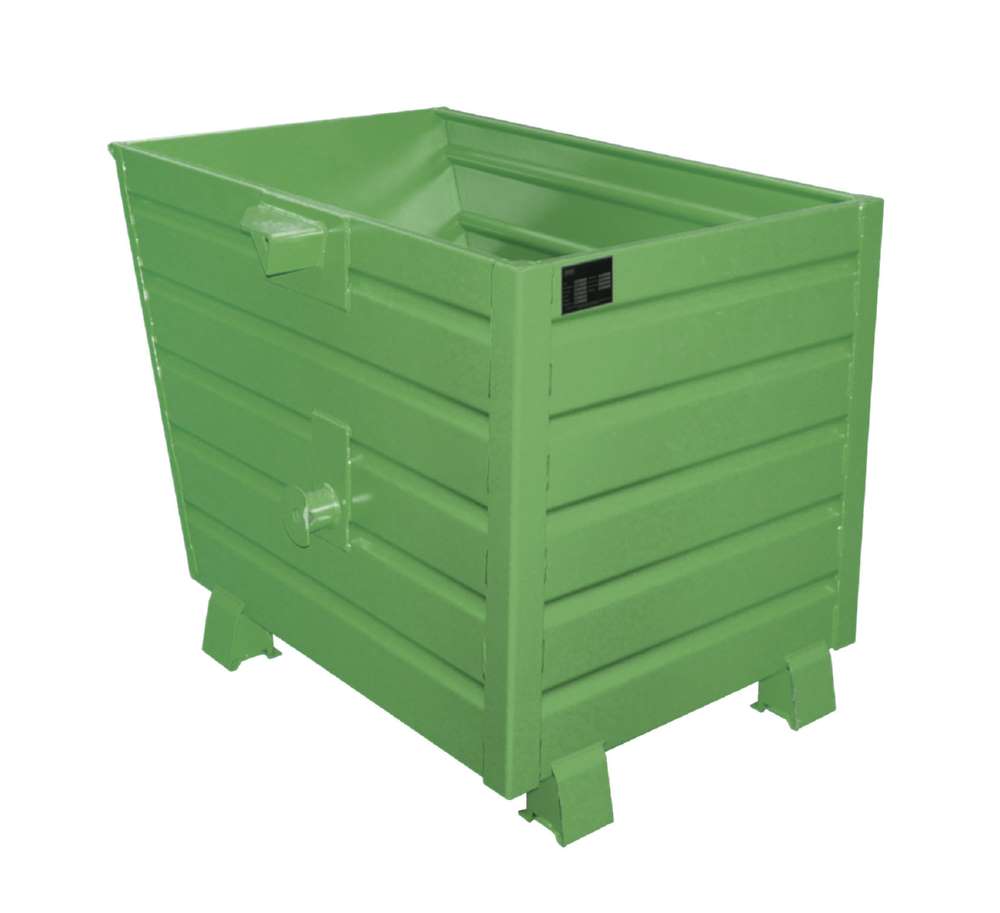 Produktbild Bauer Stapelkipper BSK 70 stapelbar lackiert resedagrün