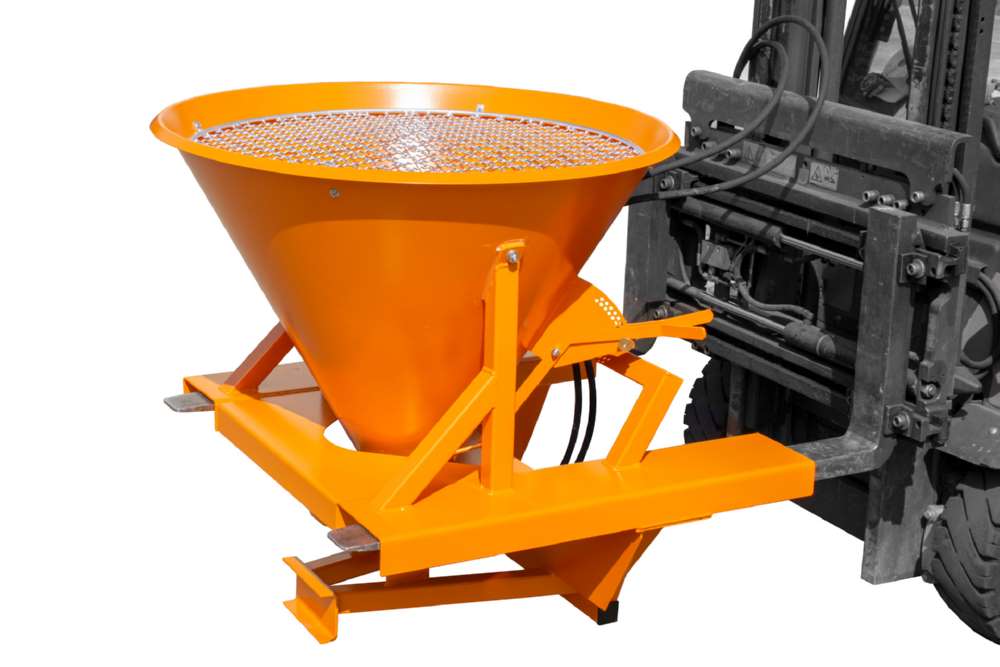 Produktbild Bauer Streugerät SH 265 Liter gelborange bild 4