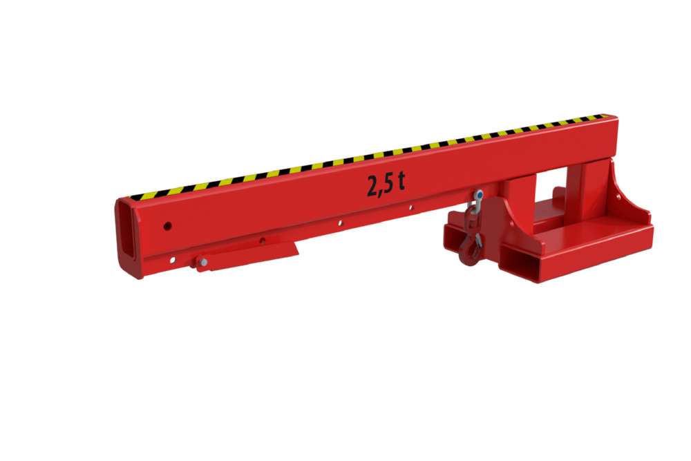 Produktbild Bauer Teleskop-Lader KT-K 2,5 lackiert feuerrot Länge 2000 mm