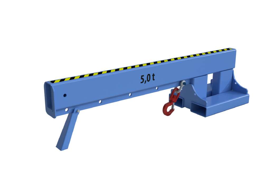 Produktbild Bauer Teleskop-Lader KT-K 5,0 lackiert lichtblau 5 mögliche Positionen bild 2