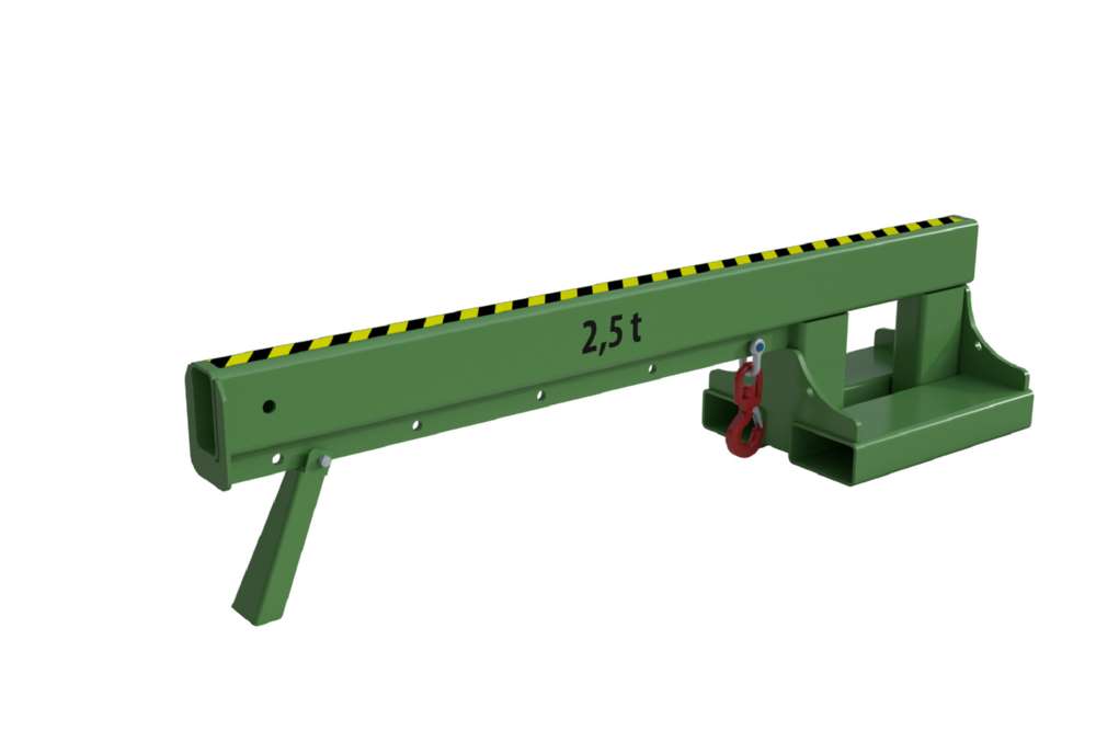 Produktbild Bauer Teleskop-Lader KT-K 2,5 lackiert resedagrün Länge 2000 mm bild 2
