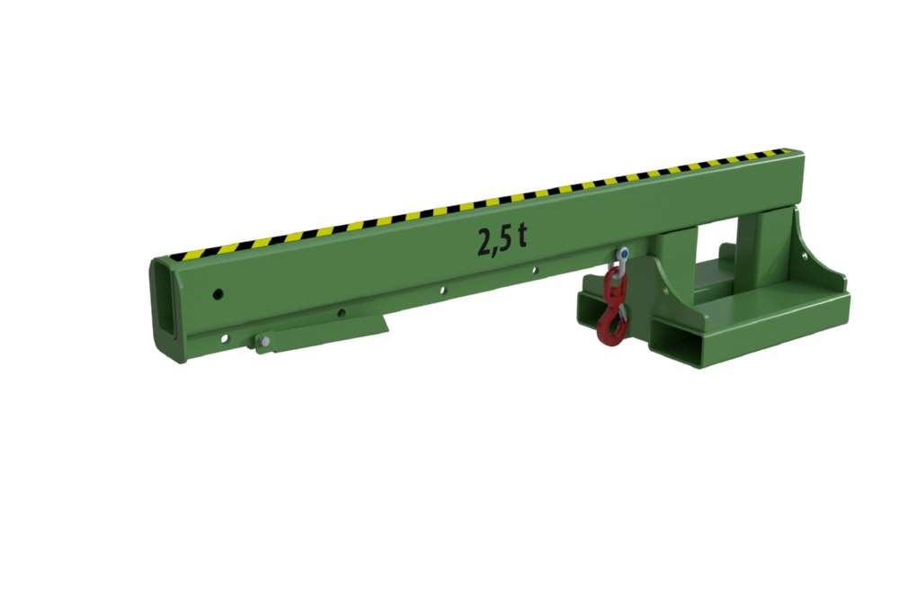 Produktbild Bauer Teleskop-Lader KT-K 2,5 lackiert resedagrün Länge 2000 mm