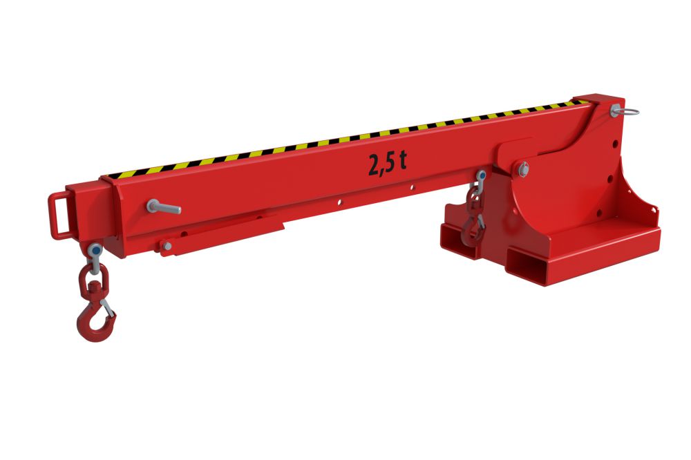 Produktbild Bauer Teleskop Lader KTH 2,5 lackiert in der Farbe Feuerrot