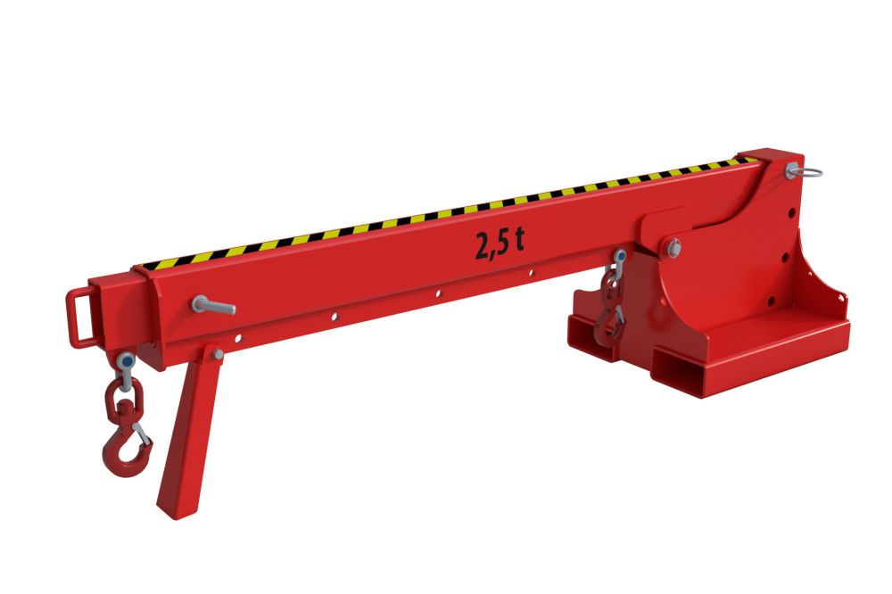 Produktbild Bauer Teleskop Lader KTH 2,5 lackiert in der Farbe Feuerrot bild 2