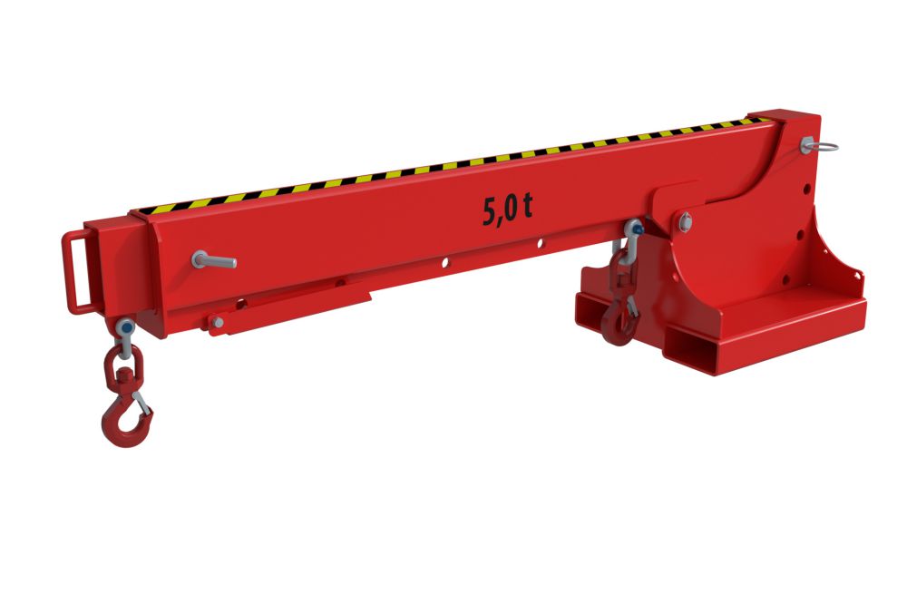 Produktbild Bauer Teleskop Lader KTH 5,0 lackiert in der Farbe Feuerrot