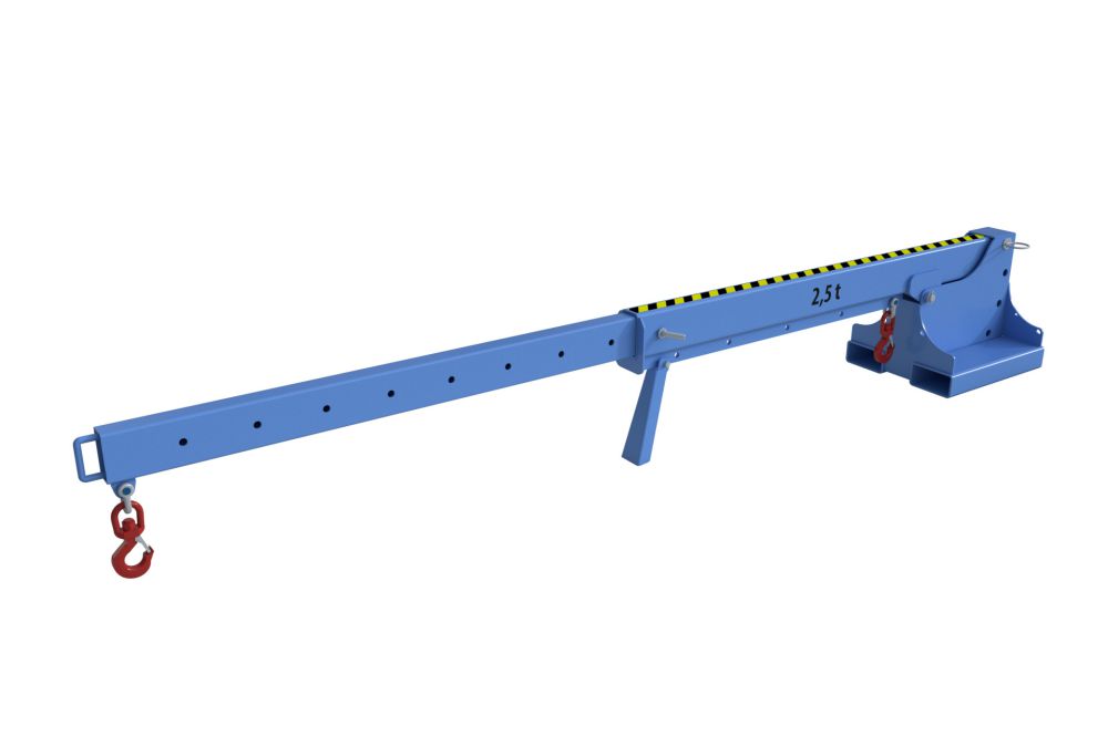 Produktbild Bauer Teleskop Lader KTH 2,5 lackiert in der Farbe Lichtblau bild 3