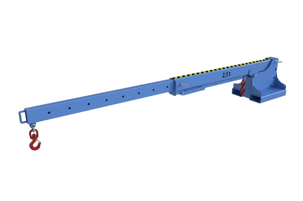 Produktbild Bauer Teleskop Lader KTH 2,5 lackiert in der Farbe Lichtblau bild 4
