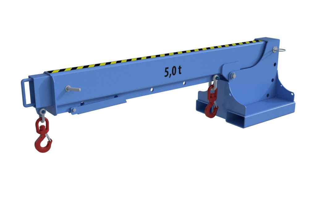 Produktbild Bauer Teleskop Lader KTH 5,0 lackiert in der Farbe Lichtblau