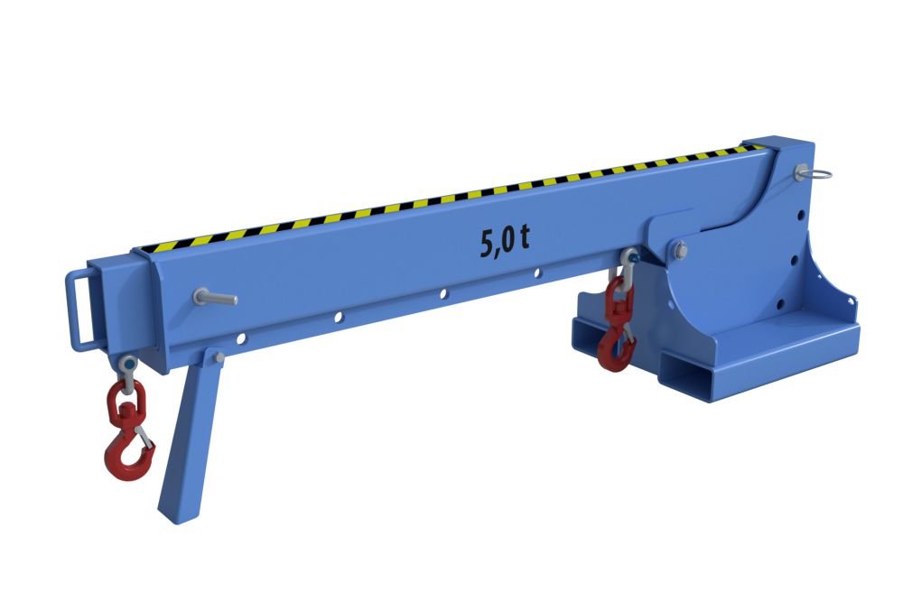 Produktbild Bauer Teleskop Lader KTH 5,0 lackiert in der Farbe Lichtblau bild 2