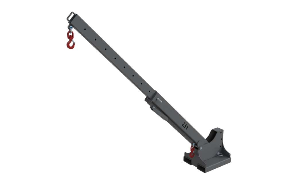 Produktbild Bauer Teleskop-Lader KTH 2,5 lackiert mausgrau 3 Winkel einstellbar bild 5