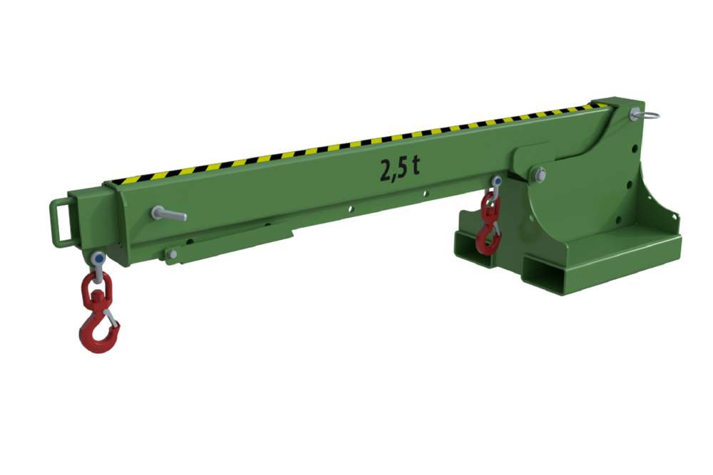 Produktbild Bauer Teleskop-Lader KTH 2,5 lackiert resedagrün 8-fach teleskopierbar