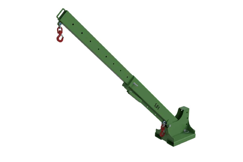 Produktbild Bauer Teleskop-Lader KTH 5,0 lackiert resedagrün bild 5