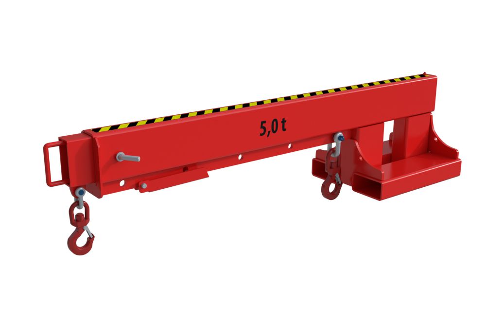 Produktbild Bauer Teleskop Lader KT 5,0 lackiert in der Farbe Feuerrot