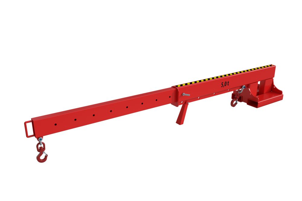 Produktbild Bauer Teleskop Lader KT 5,0 lackiert in der Farbe Feuerrot bild 3