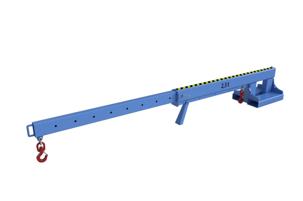 Produktbild Bauer Teleskop Lader KT 2,5 lackiert in der Farbe Lichtblau bild 3