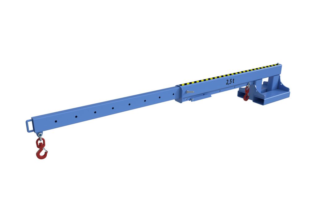 Produktbild Bauer Teleskop Lader KT 2,5 lackiert in der Farbe Lichtblau bild 4