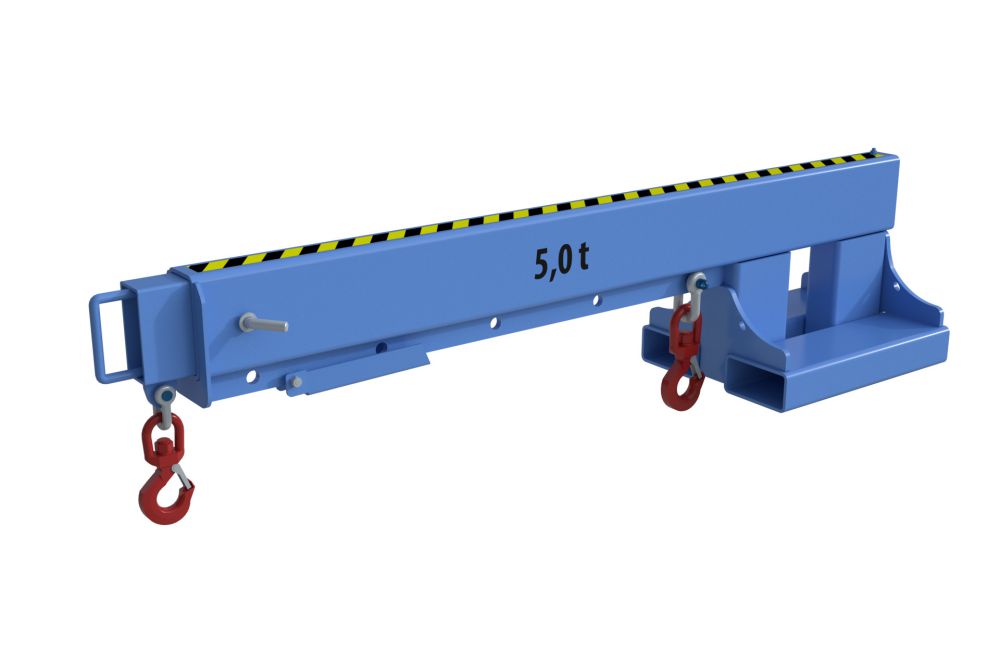 Produktbild Bauer Teleskop Lader KT 5,0 lackiert in der Farbe Lichtblau