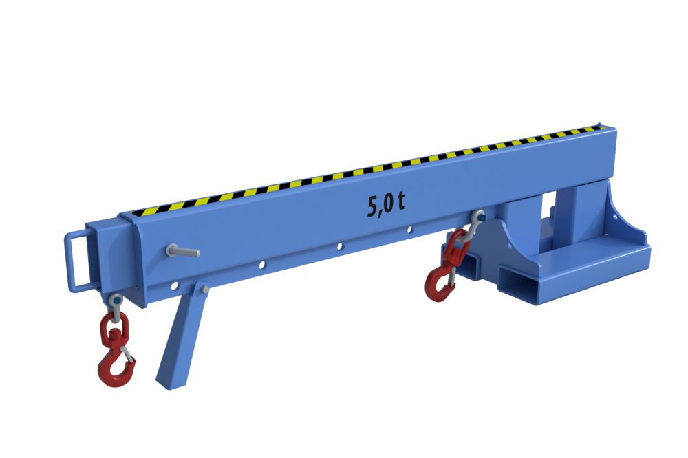 Produktbild Bauer Teleskop Lader KT 5,0 lackiert in der Farbe Lichtblau bild 2