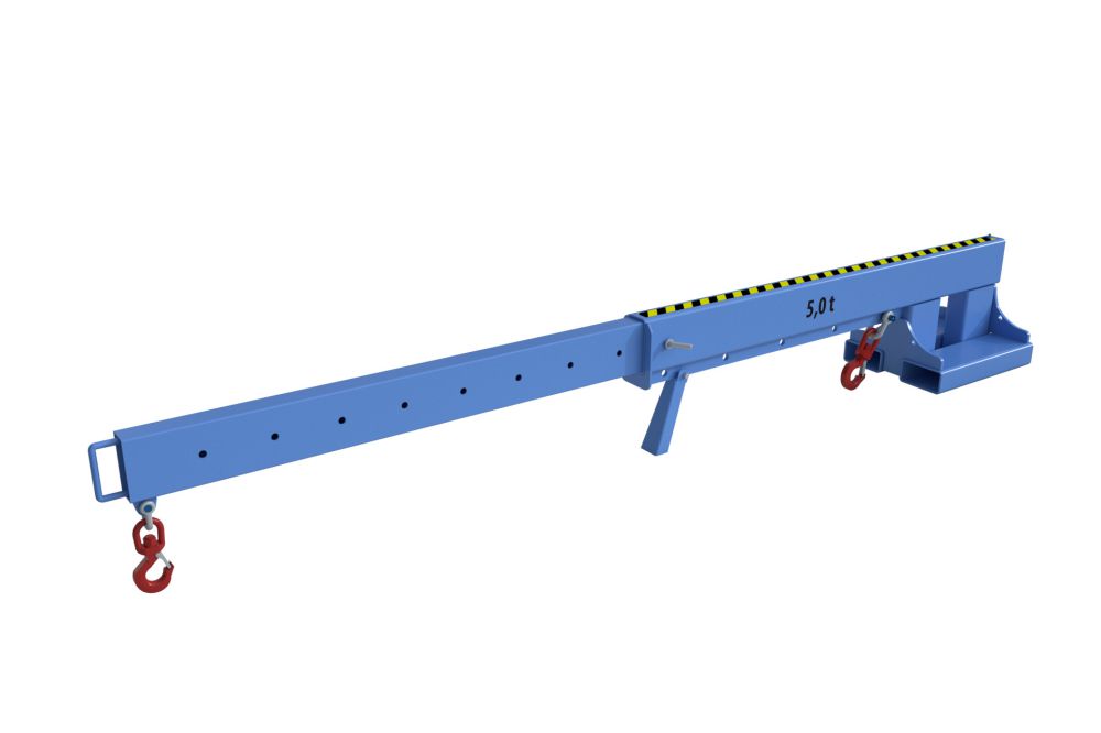 Produktbild Bauer Teleskop Lader KT 5,0 lackiert in der Farbe Lichtblau bild 3