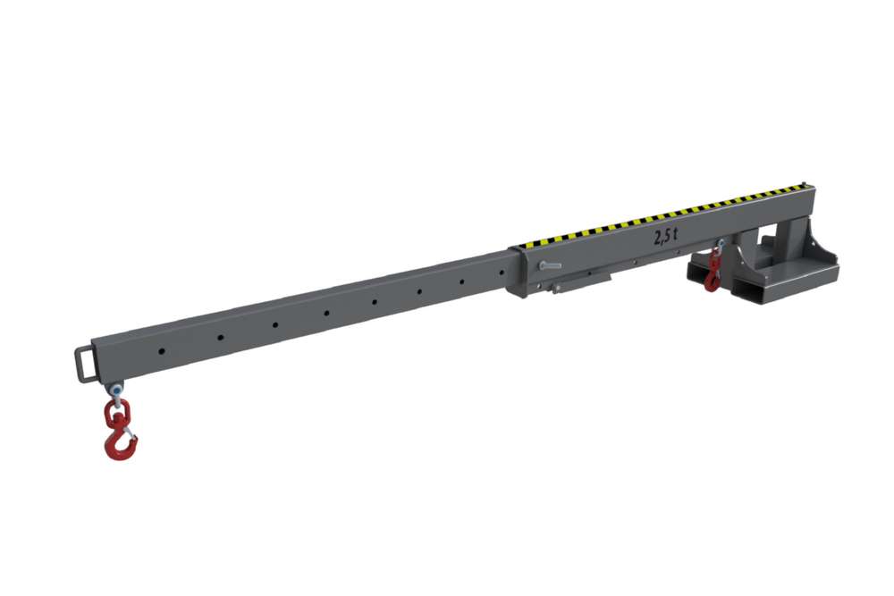 Produktbild Bauer Teleskop-Lader KT 2,5 für Gabelstapler lackiert mausgrau 8-fach teleskopierbar bild 4