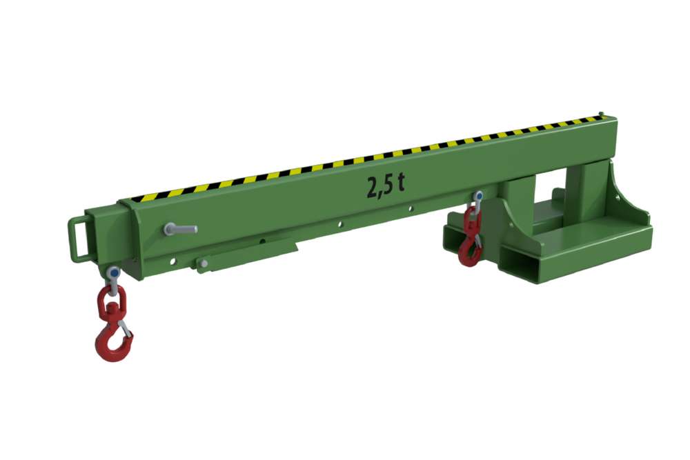 Produktbild Bauer Teleskop-Lader KT 2,5 lackiert resedagrün 8-fach teleskopierbar