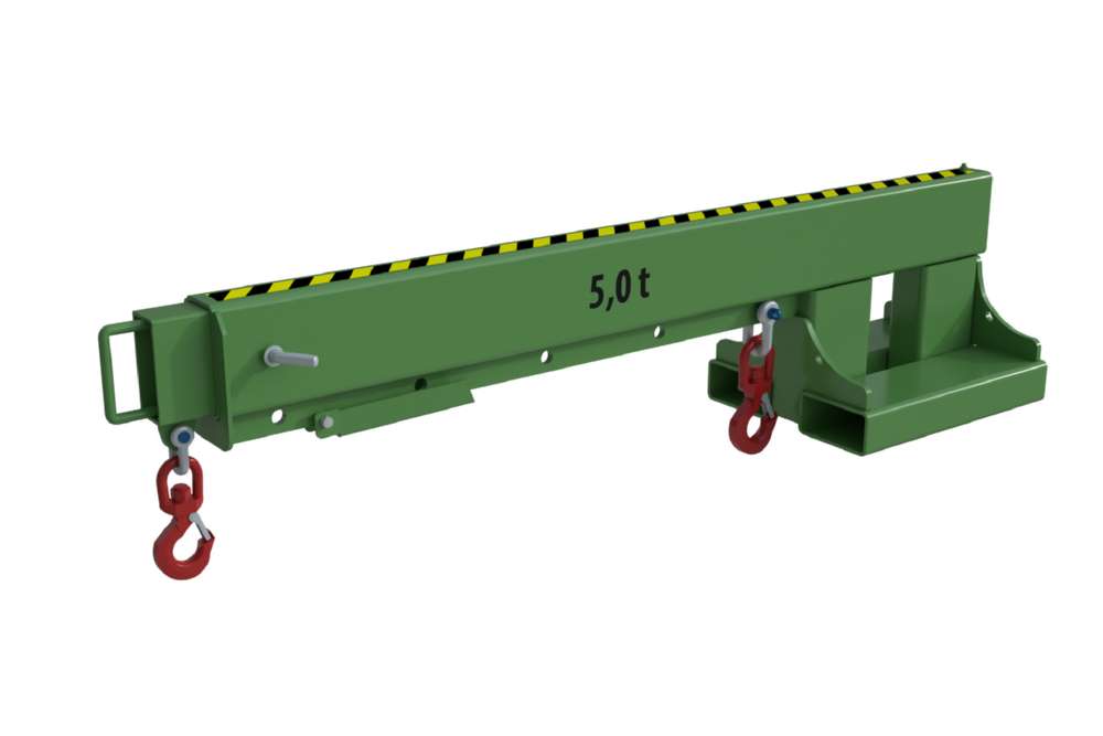 Produktbild Bauer Teleskop-Lader KT 5,0 lackiert für Gabelstapler resedagrün RAL 6011