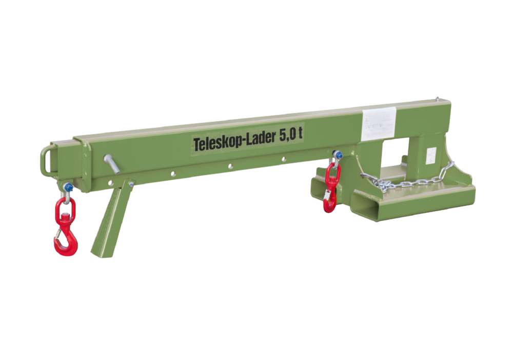 Produktbild Bauer Teleskop-Lader KT 5,0 lackiert für Gabelstapler resedagrün RAL 6011 bild 5